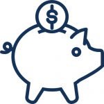 risparmio icona